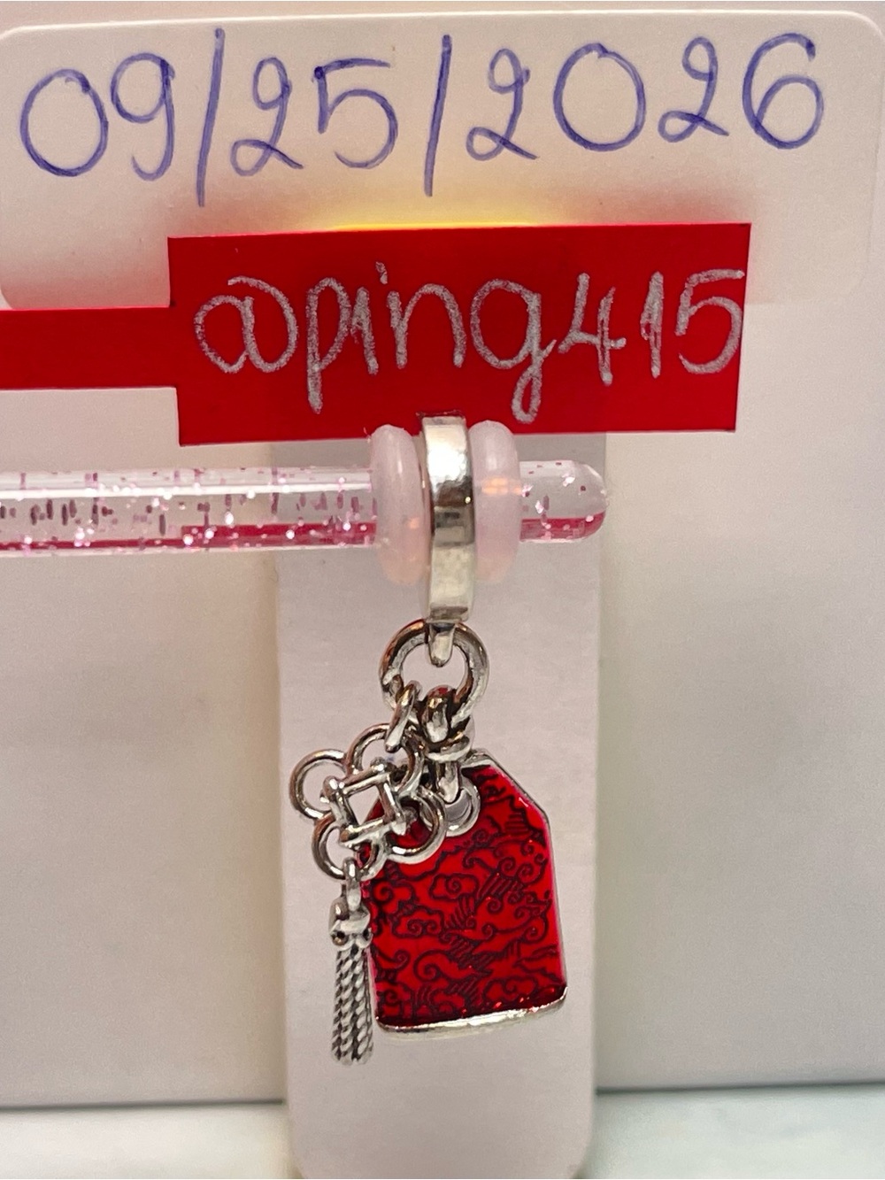 Pandora Lucky Amulet Double Dangle - Picture 2 of 10